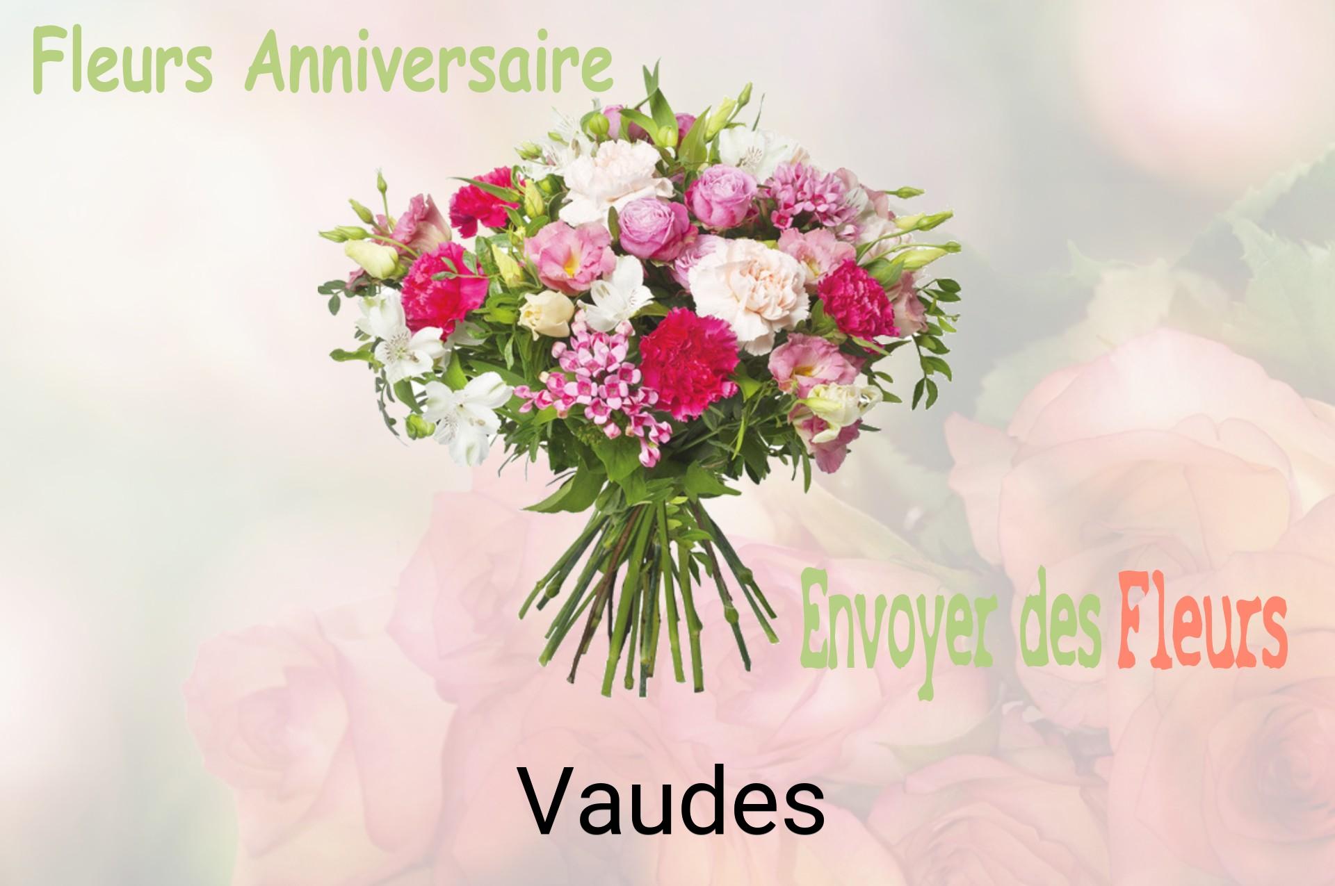 Bouquet de fleurs d’anniversaire livré à Vaudes